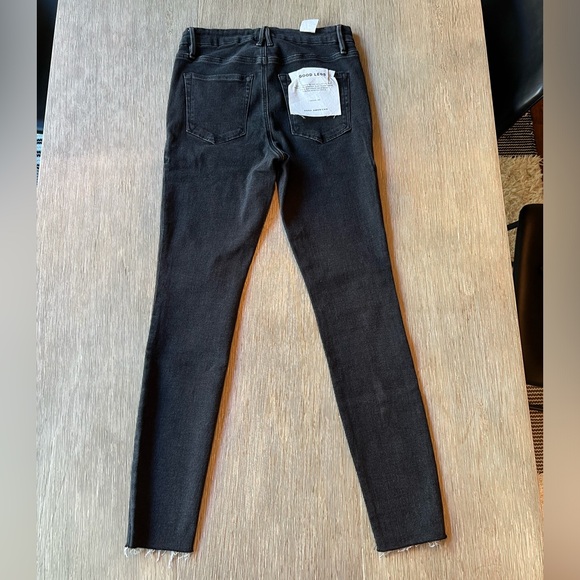 Good American Good Legs Black Skinny Jeans Size 8/29 - Picture 4 of 4